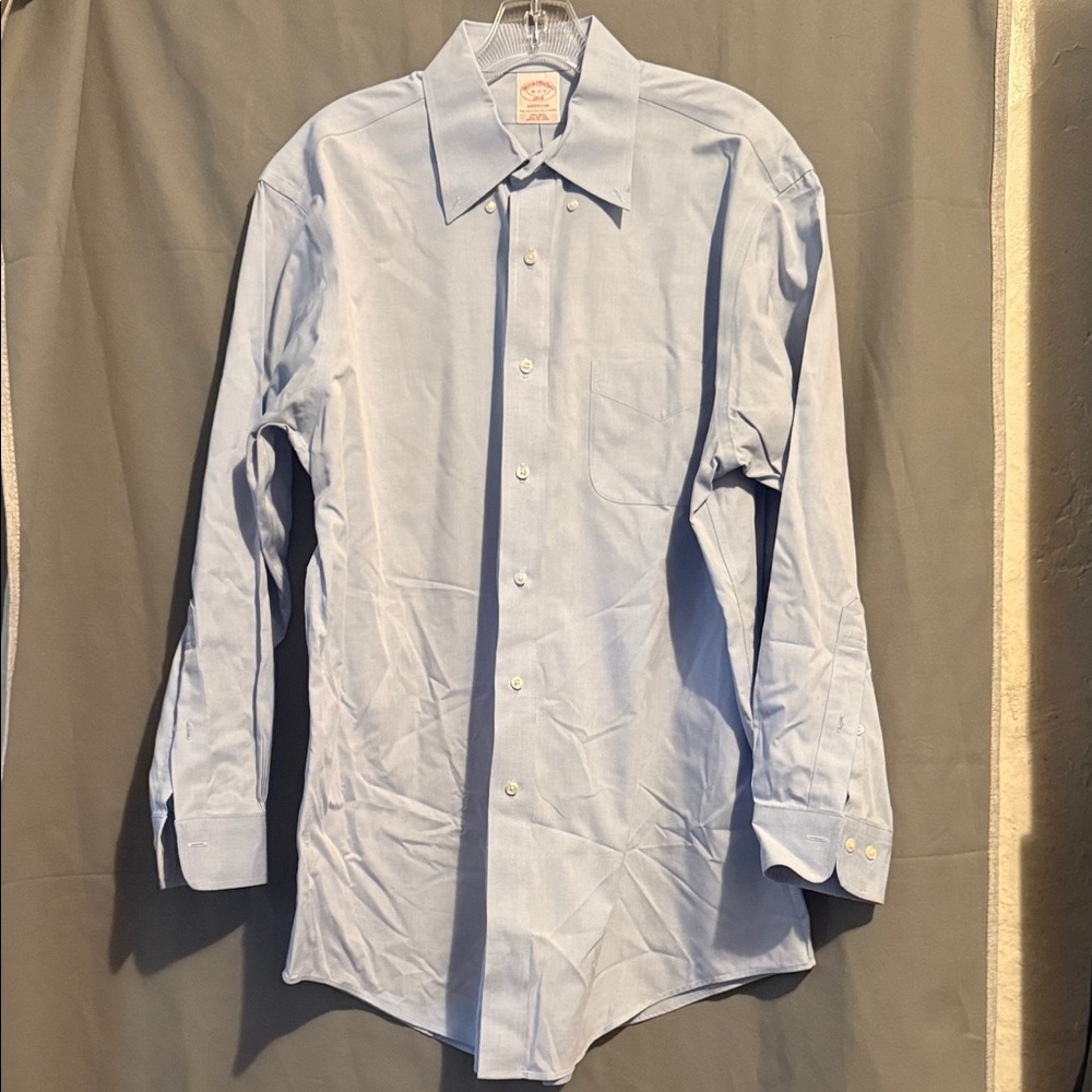 Brooks Brothers Men's Light Blue Dress Shirt